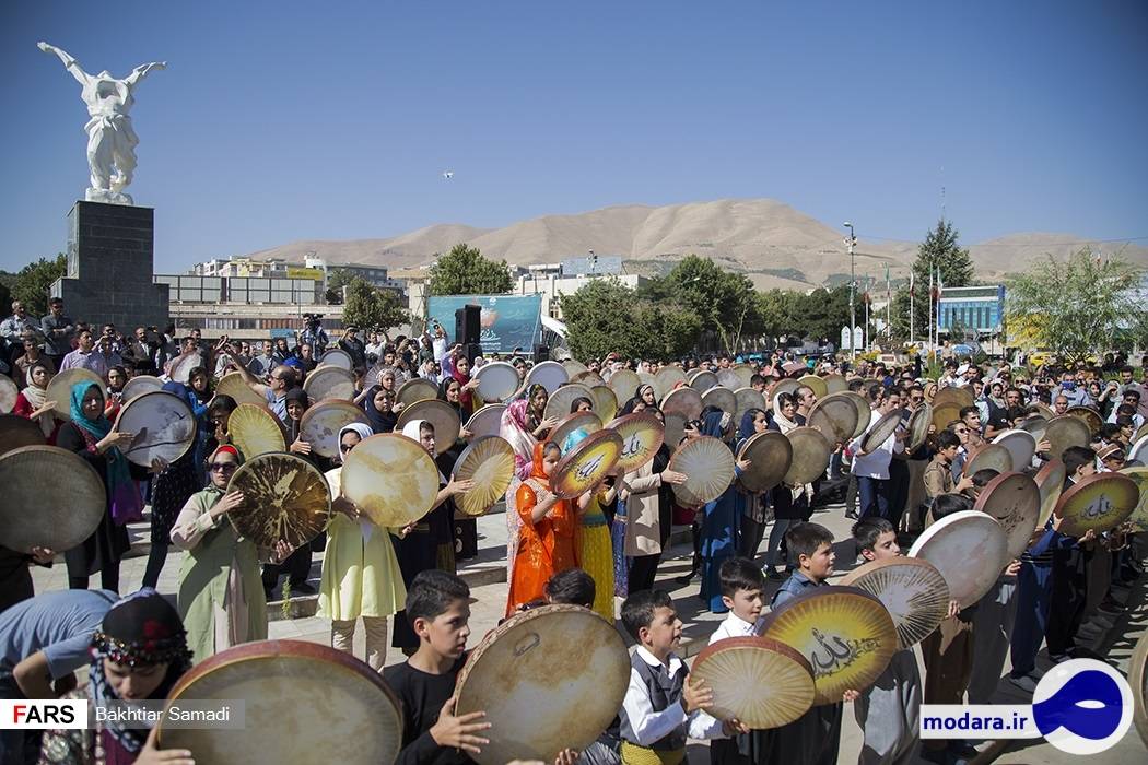 تصاویر «دف نوازی» در کردستان