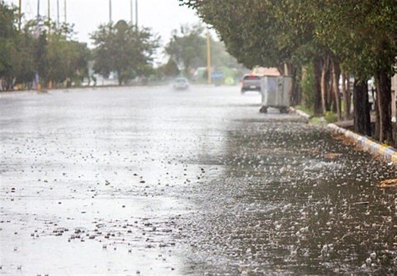 بارش‌های رگباری دوشنبه اصفهان را فرا می‌گیرد