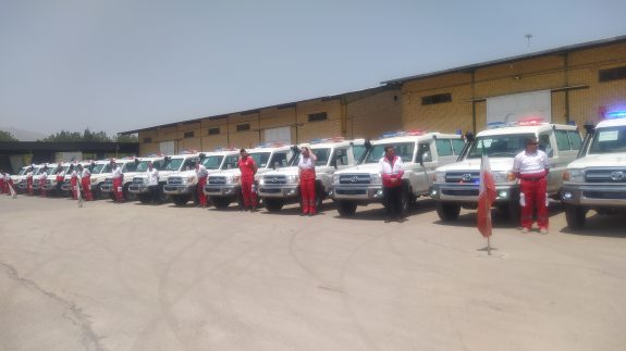 ۱۸ دستگاه آمبولانس به ناوگان هلال‌احمر استان اصفهان اضافه شد