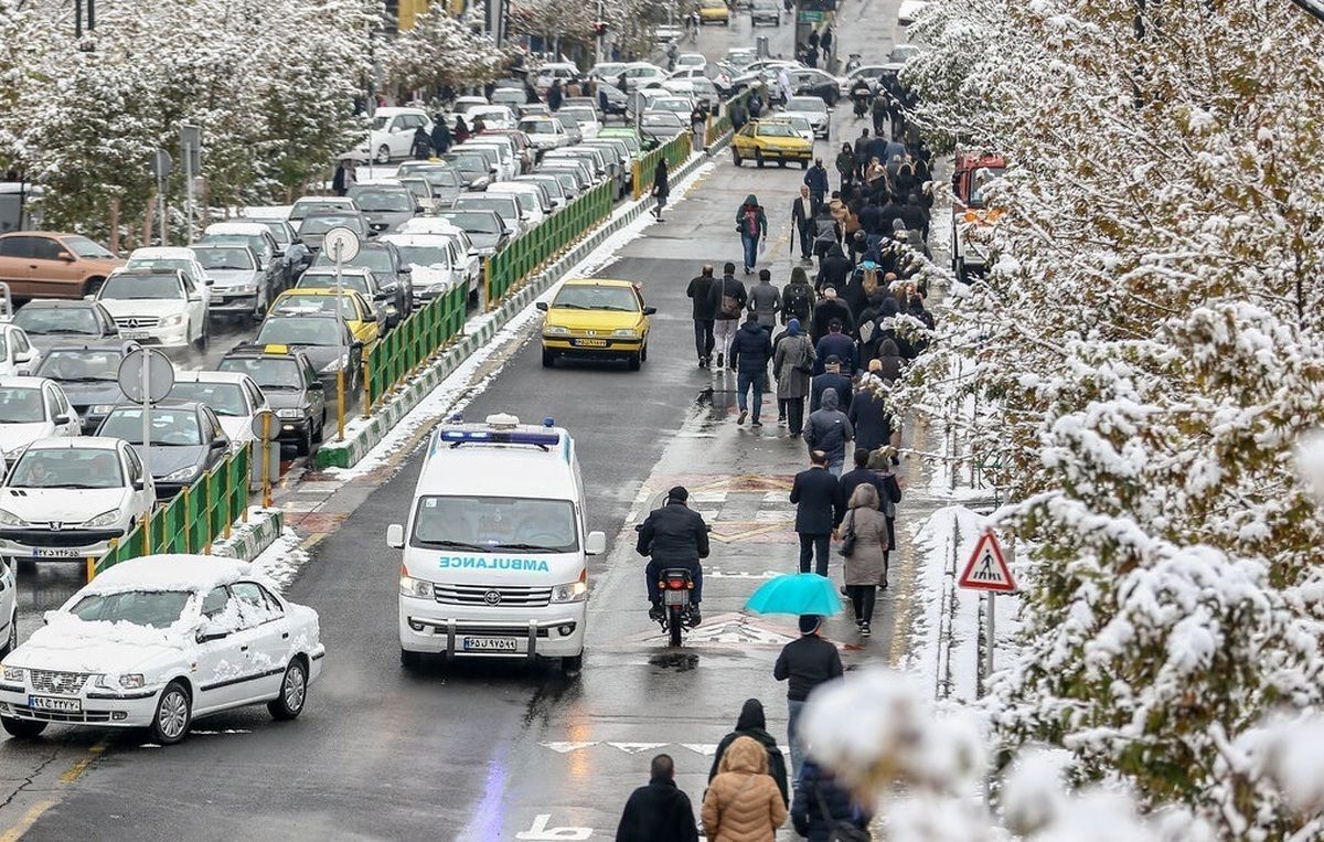 هواشناسی: هوای سرد تا پنجشنبه ماندگار است / تداوم بارش برف و باران در ۸ استان شمالی و شرقی کشور / امروز تهران تا منفی ۴ درجه سرد می‌شود