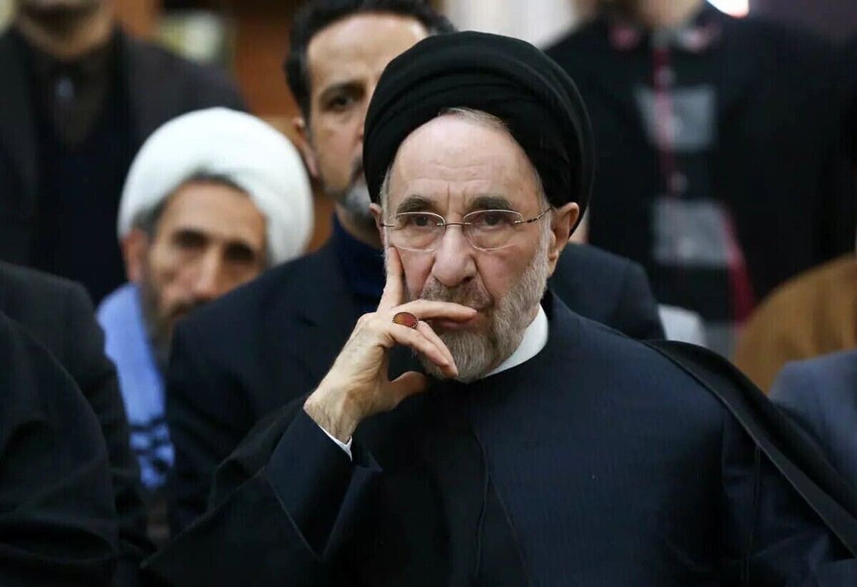 محمد خاتمی: انتظار بستن صدای مخالفين دولت‌ را نداريم ولی اين درست نيست که صدای بلند در اختيار کسانی‌ باشد که تحريم را نعمت می‌دانند