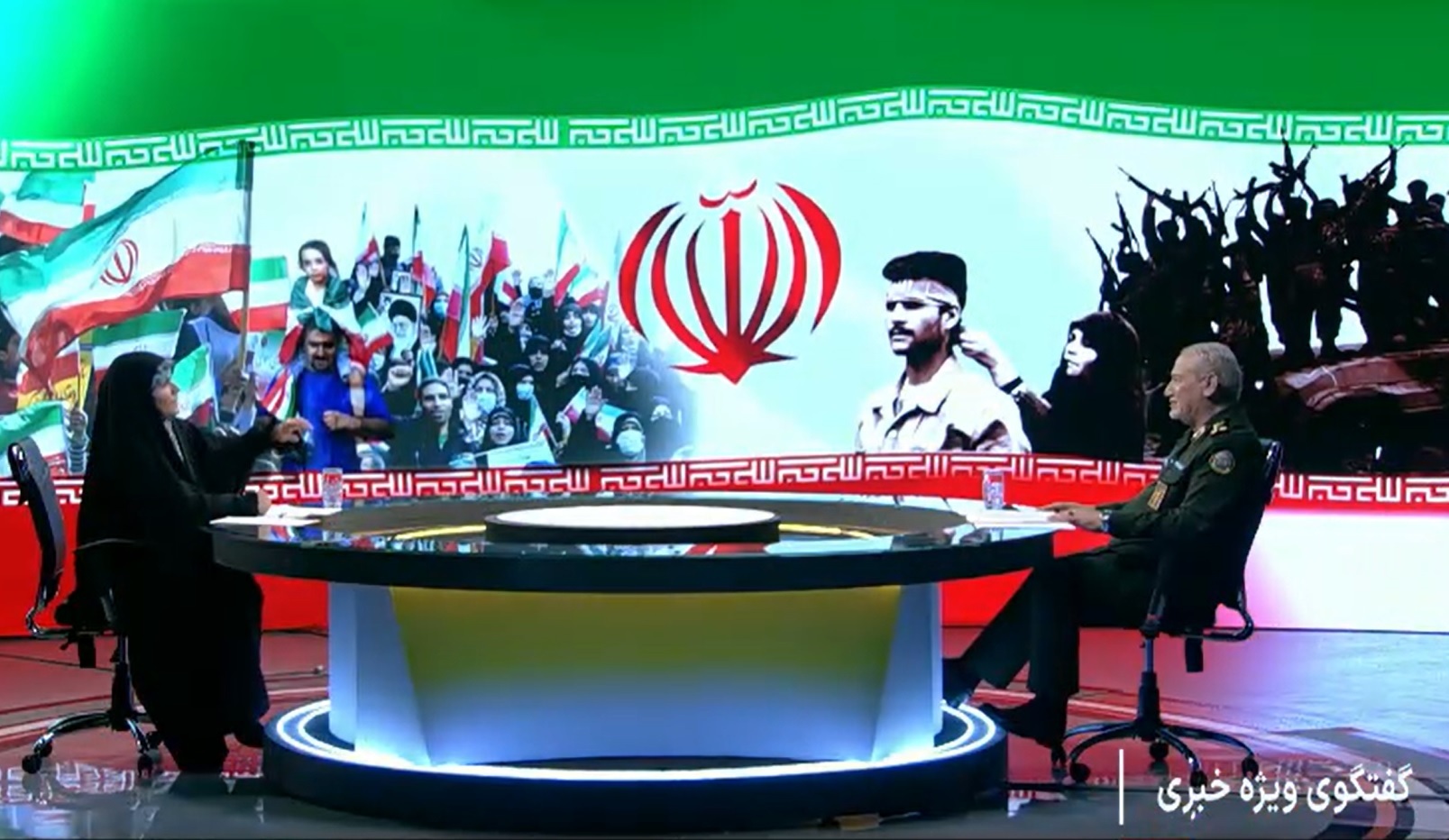 سوتی عجیب شبکه خبر در نمایش پرچم ایران