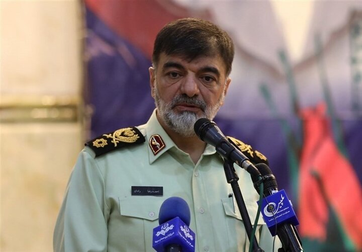 بازدید سردار رادان از پروژه منازل سازمانی فرماندهی انتظامی اصفهان