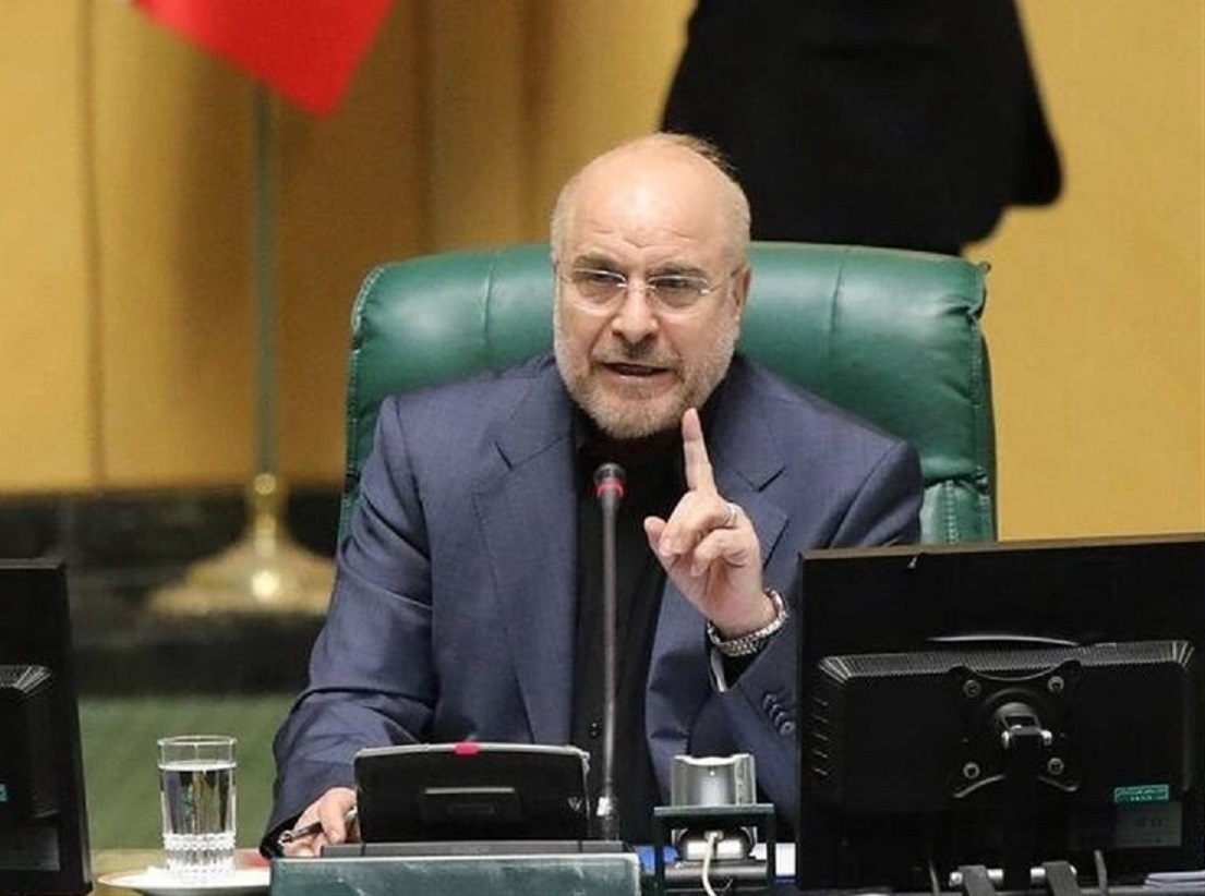 انتقاد قالیباف از روحانی و ظریف: لازم می‌دانم انتقاد صریح خود را به مواضع رئیس جمهور و وزیر خارجه‌ اسبق‌مان اعلام کنم