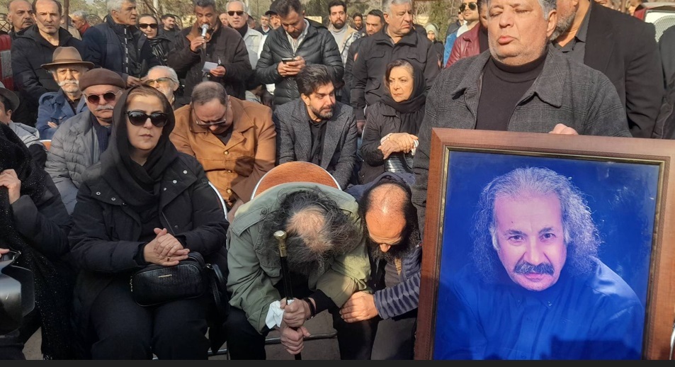 پیکر سعید پیردوست در قطعه هنرمندان به خاک سپرده شد