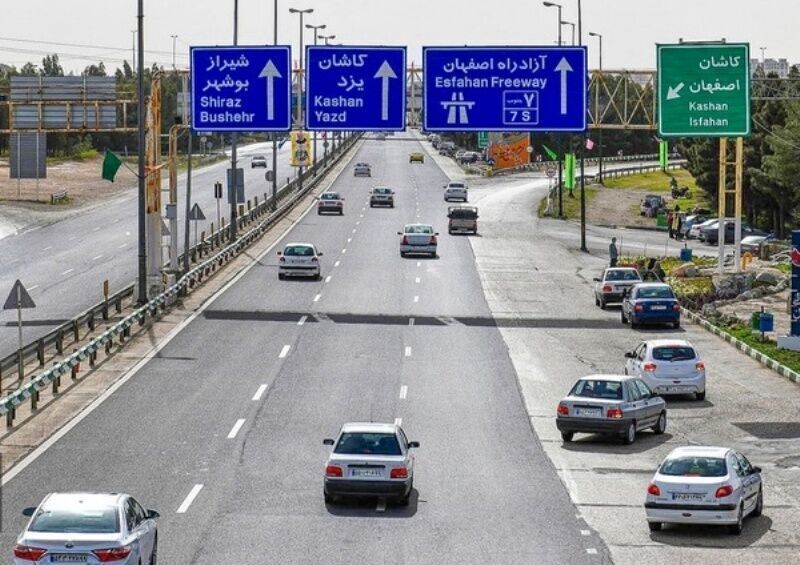 تلاش برای ایمن‌سازی آزادراه اصفهان-کاشان در شرایط جنگی