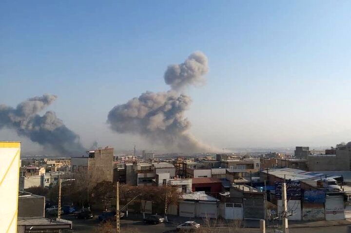 منشأ صدای انفجار در شرق اصفهان مشخص شد